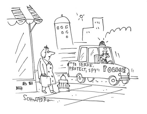 To Serve, Protect, Spy.