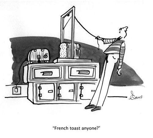 "French toast anyone?"