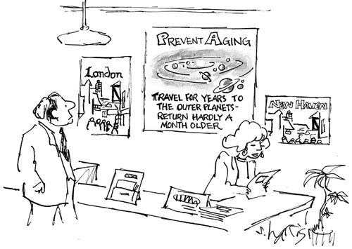 Prevent Aging - Travel for years to the outer planets - return hardly a month older.