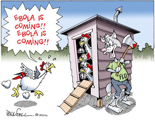 'Ebola is coming!! Ebola is coming!!'