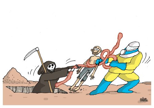 Battle against Ebola.