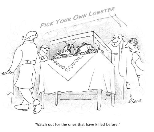 "Watch out for the ones that have killed before."