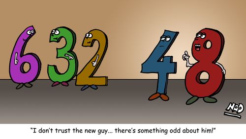 "I don't trust the new guy... there's something odd about him!"