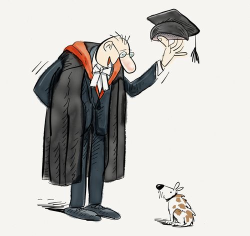 Jack Russell gets a Doctorate