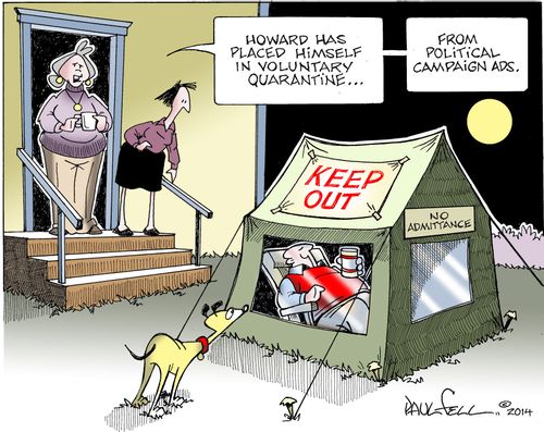 'Howard has placed himself in voluntary quarantine...'