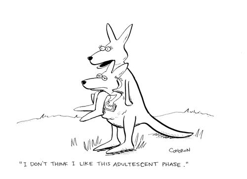 "I don't think I like this adultescent phase."