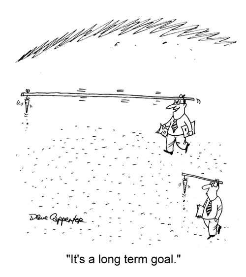 "It's a long term goal."