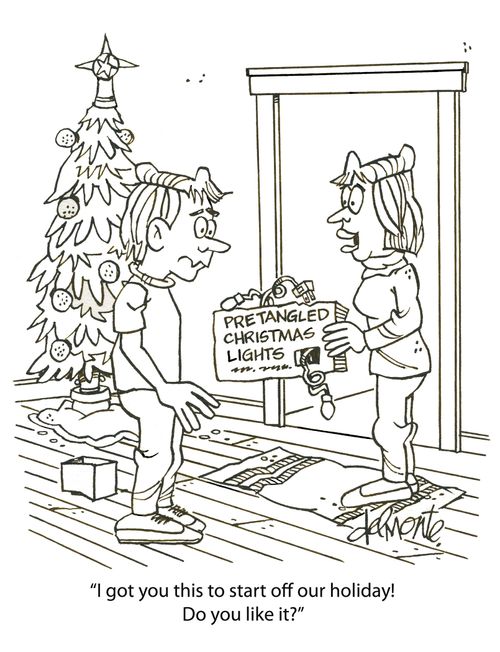 "I got you this to start off our holiday! Do you like it?"
