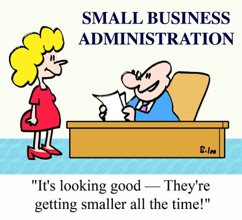 "It's looking good - They're getting smaller all the time!"