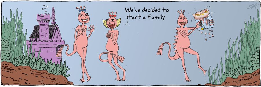 Incredible Mating Process of the Sea Monkey