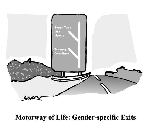 Motorway of Life: Gender-Specific Exits
