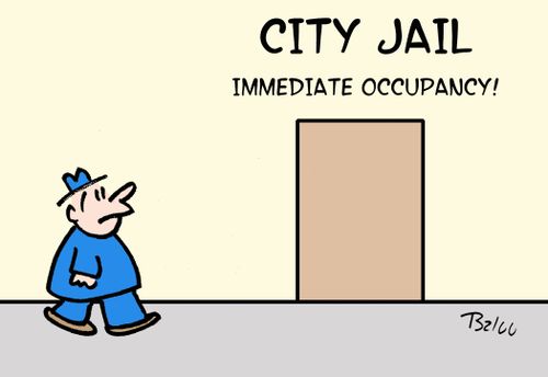City Jail: Immediate Occupancy!