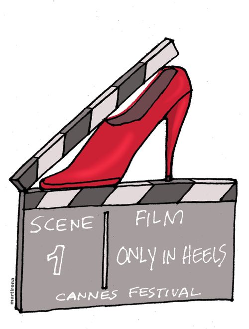 Cannes Film Festival Heels Controversy