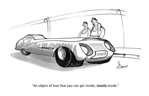 "An object of love that you can get inside, totally inside."