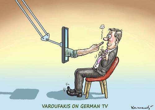 Varoufakis on German TV