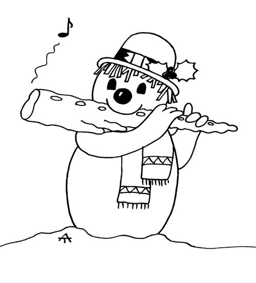 Musical Snowman