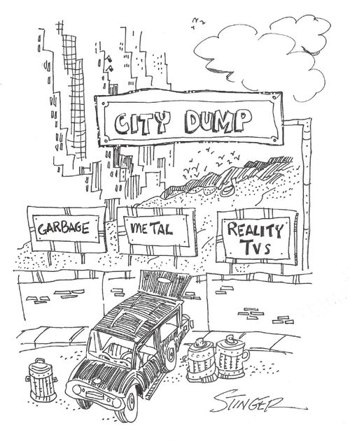 City Dump: Garbage/Metal/Reality TVs