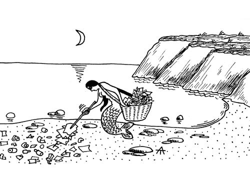 Mermaid Environmentalist