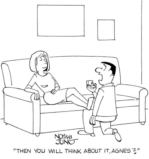 "Then you will think about it, Agnes?"