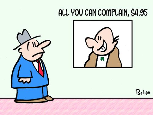 All You Can Complain, $4.95