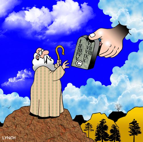 Copyright on the Ten Commandments