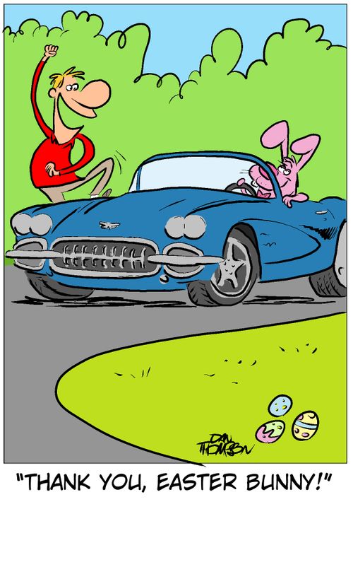 'Thank you, Easter Bunny!'