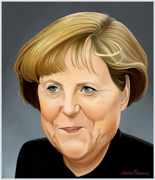 Angela Merkel.