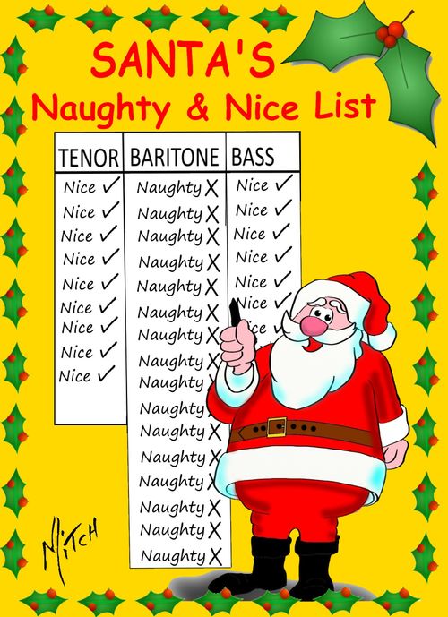 Santa's Naughty & Nice List