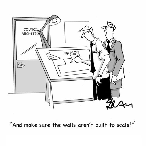 "And make sure the walls aren't built to scale."
