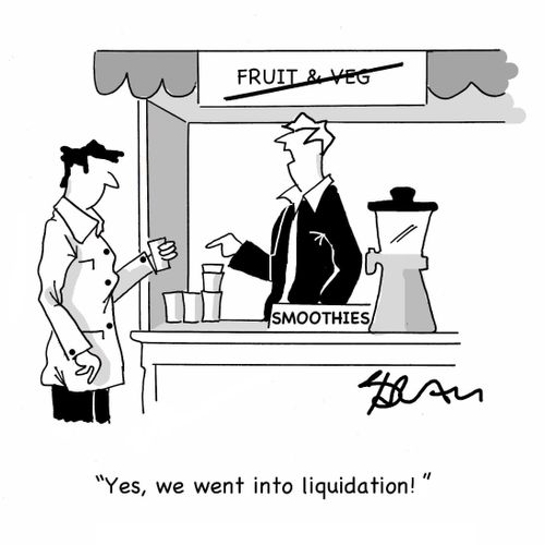 'Yes, we went into liquidation!'
