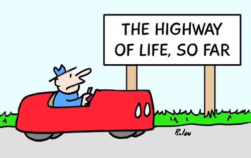 The highway of life, so far.