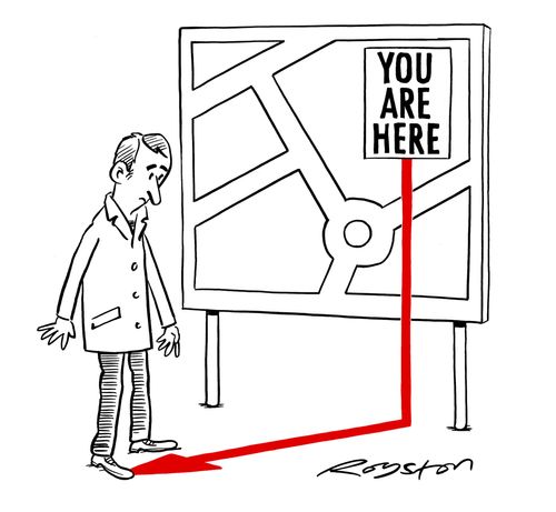 You Are Here