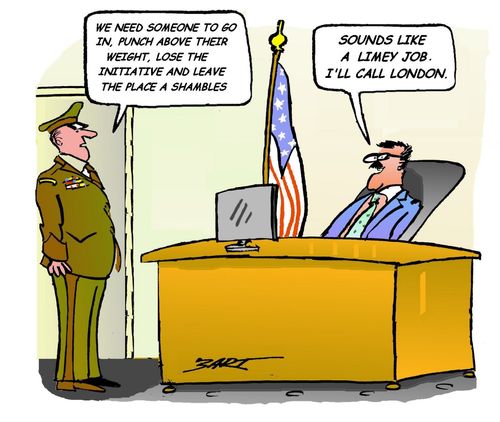 'We need someone to go in, punch above their weight, lose the initiative and leave the place in shambles.'