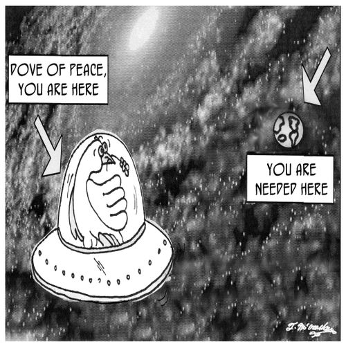 Dove of Peace You Are Needed Here.