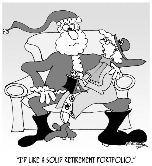 'I'd like a solid retirement portfolio.'
