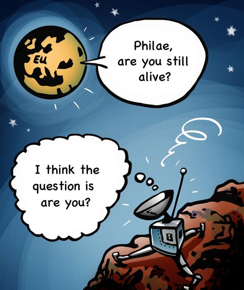 European Union calling Philae