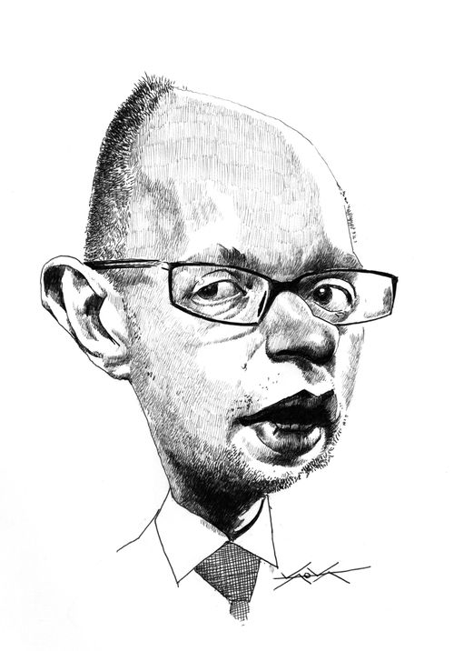 Arseniy Yatsenyuk, Ukranian Prime Minister