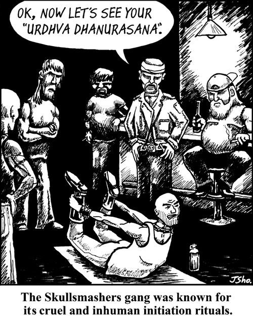 The Skullsmashers gang was known for was cruel and inhuman initiation rituals.