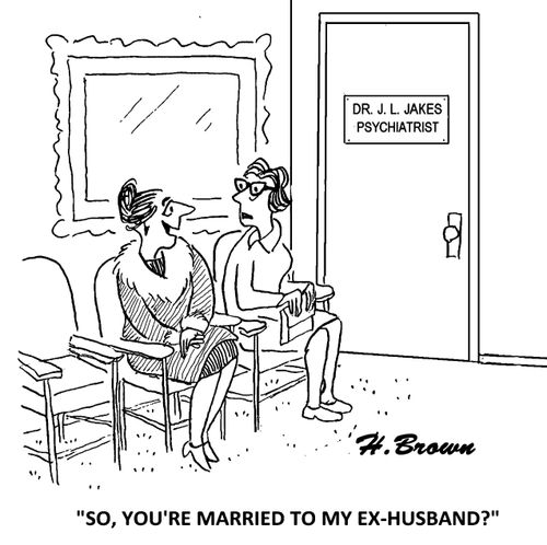'So, you're married to my ex-husband?'