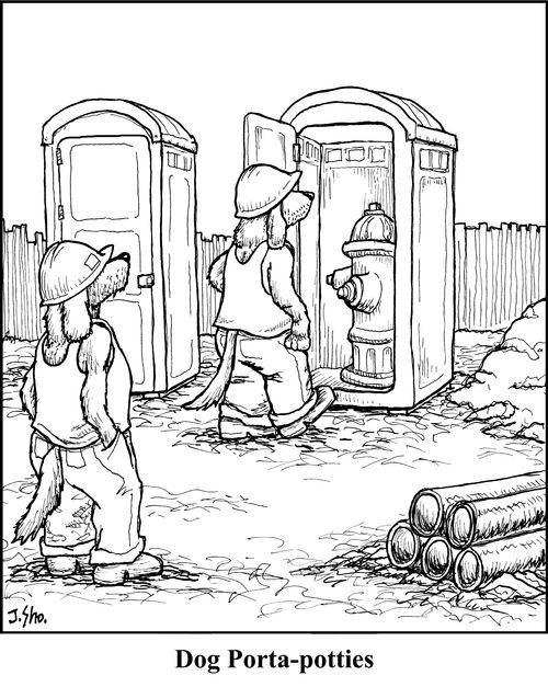 Dog porta-potties