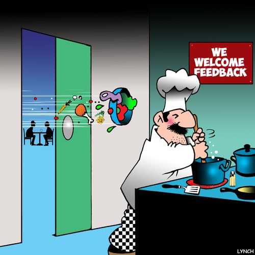 We Welcome Feedback.