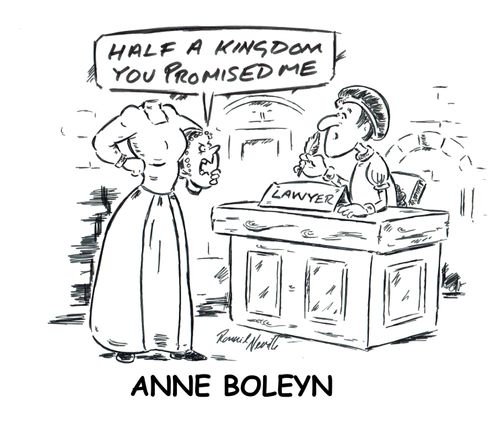 "Half a kingdom you promised me."