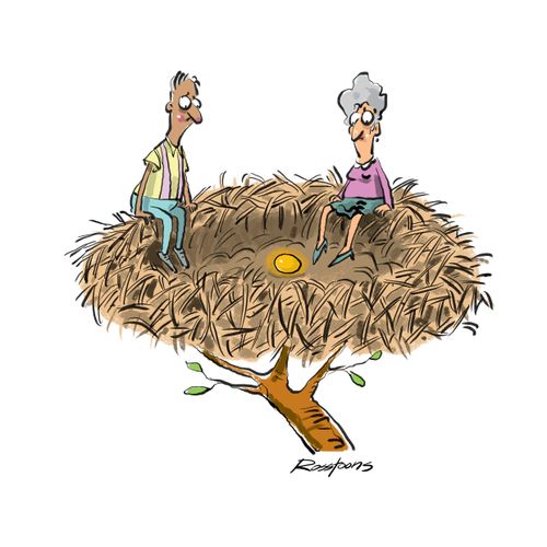 Small nest-egg