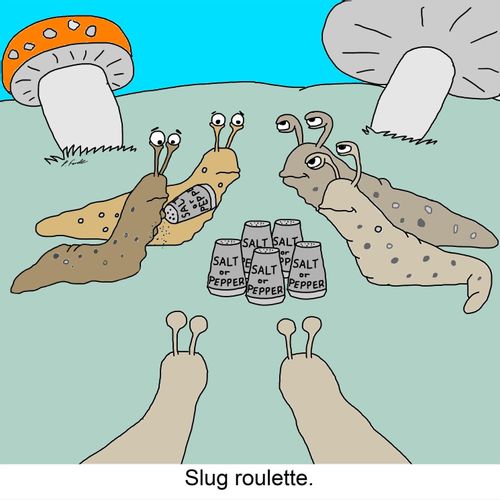 Slug roulette.