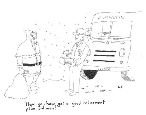 "Hope you have got a good retirement plan, old man?"