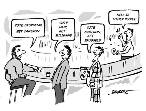 'Vote Cameron, get Brussels.'