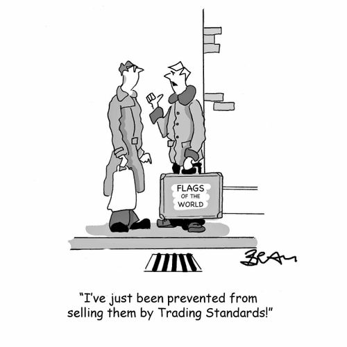 "I've just been prevented from selling them by Trading Standards."
