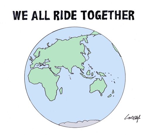 We all ride together...