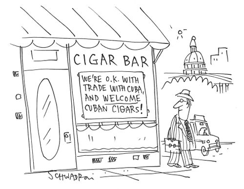 Cigar Bar: We're OK with trade with Cuba and welcome Cuban Cigars!