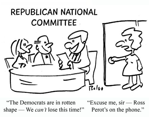  "The Democrats are in rotten shape - We CAN'T lose this time!"